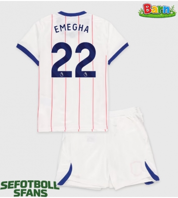 Chelsea Emmanuel Emegha #22 Tredjeställ Barn 2026-27 Kortärmad (+ Korta byxor)
